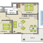 Lägenhet Louisa - Liegestuhl 45 Sellin (Rugen)